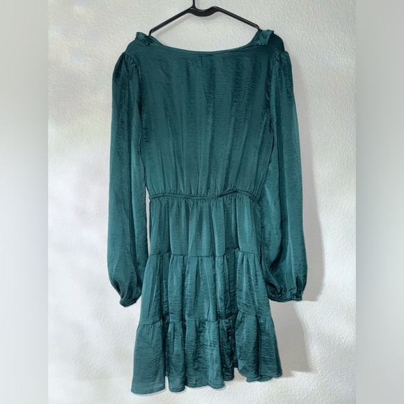 Princess Polly teal Randi Mini dress- size 6 - Picture 5 of 6